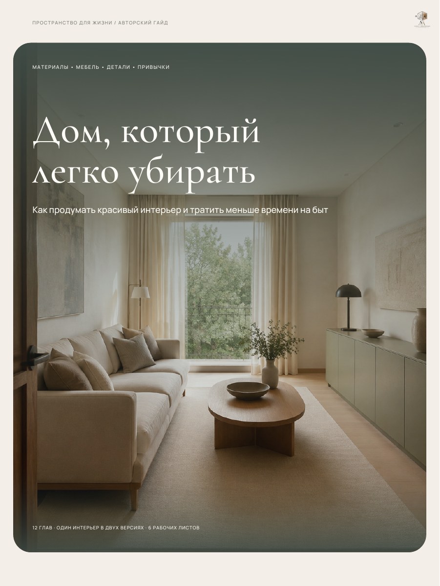 Обложка гайда «Дом, который легко убирать»